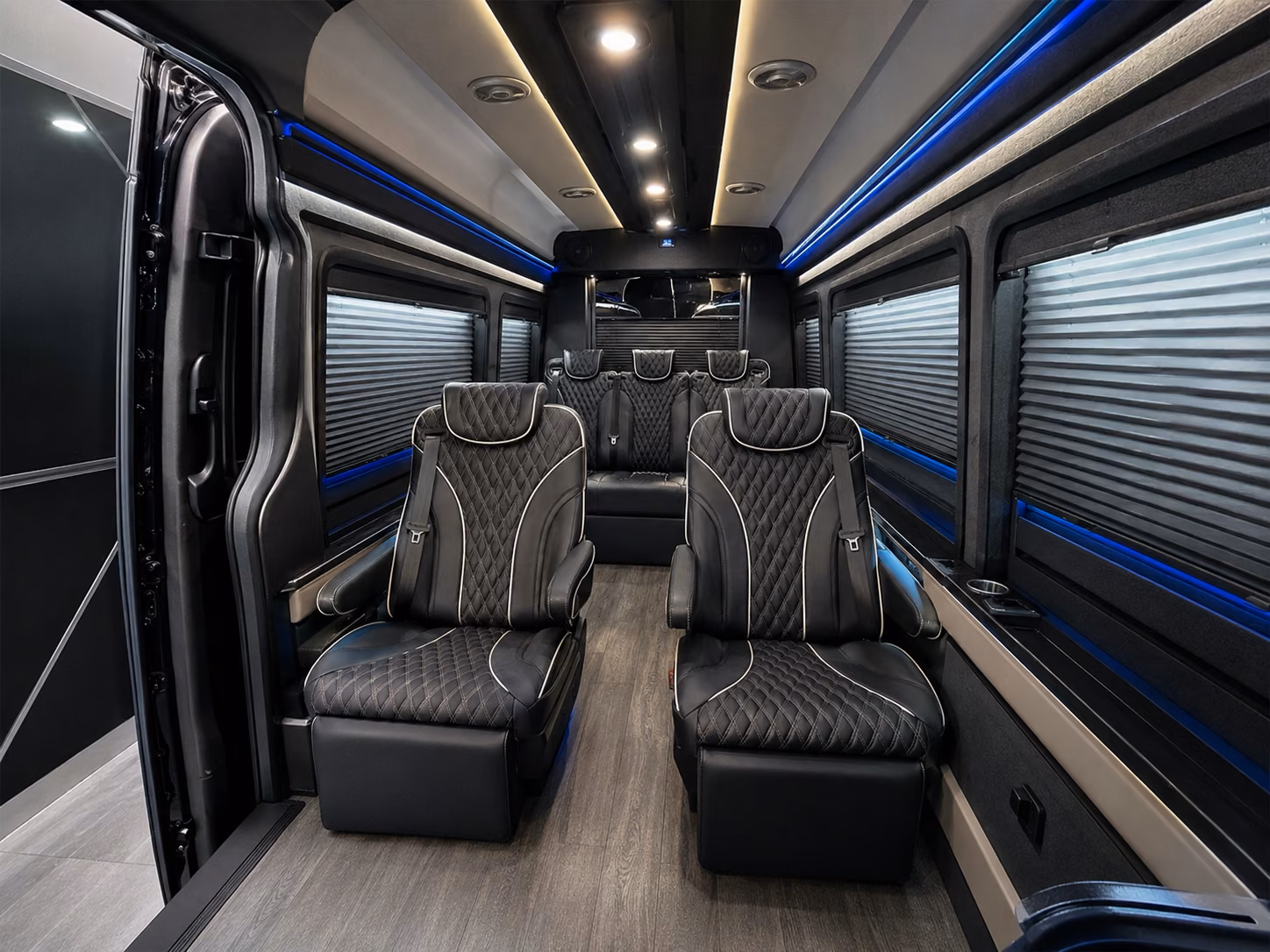 browse every bus type available for orange airport transfers