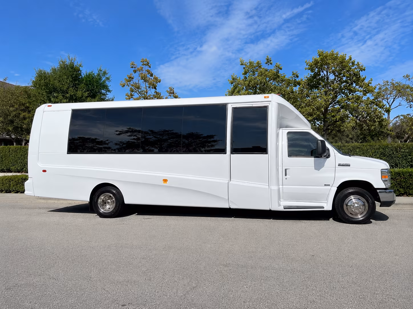 orange private event transportation onboard seating