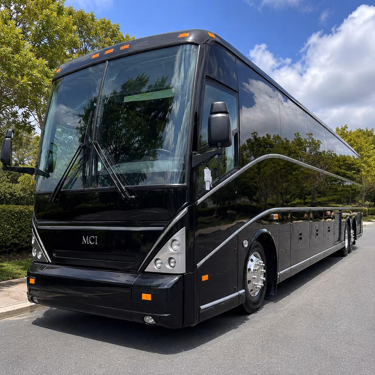 orange prom transportation onboard seating